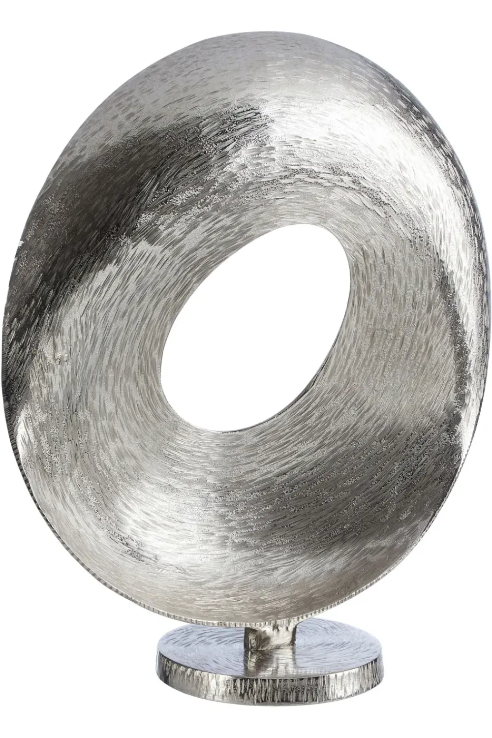 Table Top|Abstract^Statues & Sculptures Luminaris 50cm Silver Metal Indoor Sculpture