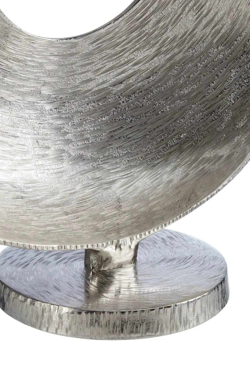 Table Top|Abstract^Statues & Sculptures Luminaris 50cm Silver Metal Indoor Sculpture