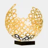 Table Top|Abstract^Statues & Sculptures Lunar Sphere 48cm Gold Metal Indoor Sculpture
