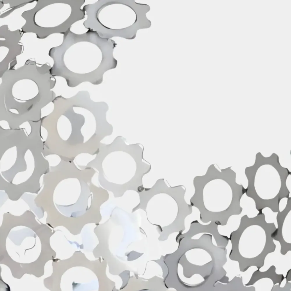 Table Top|Abstract^Statues & Sculptures Lunar Sphere 48cm Silver Metal Indoor Sculpture