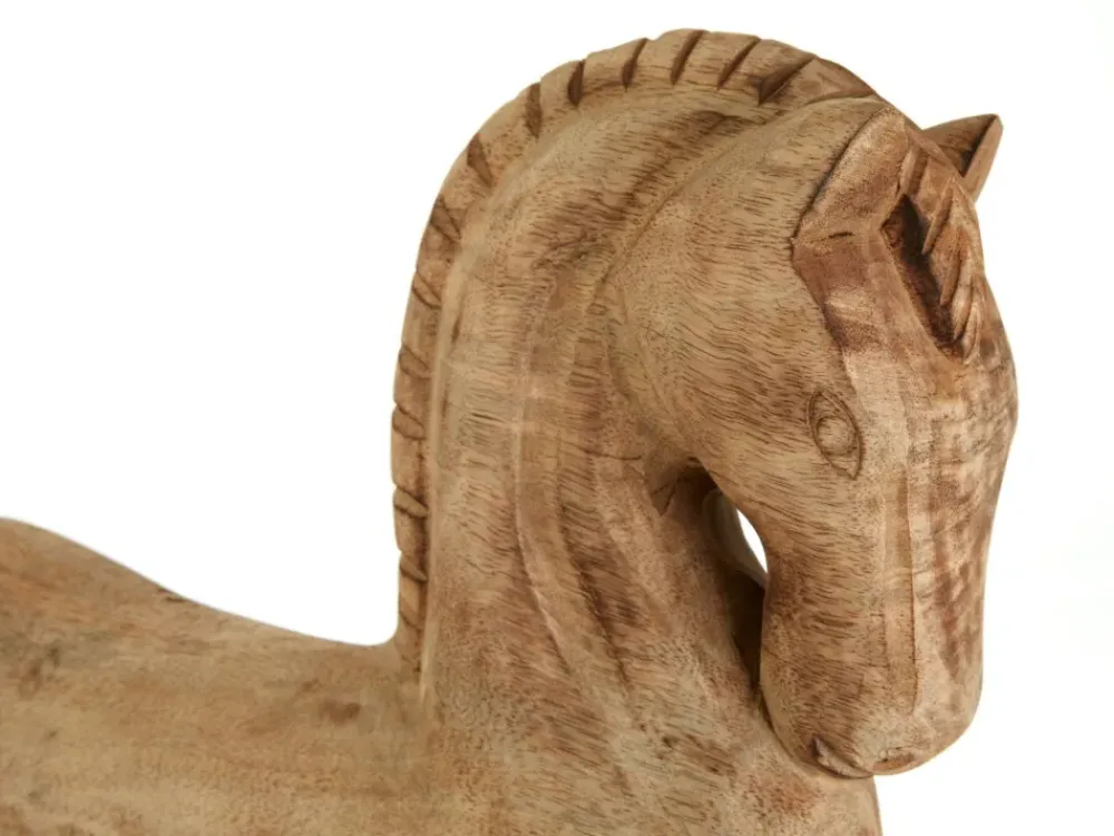 Table Top|Animals^Statues & Sculptures Majestic Horse 50cm Wood Indoor Statue