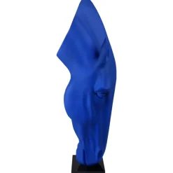 Floor Standing|Animals^Statues & Sculptures Majestic Horse Head 151cm Blu Blue Resin Sculpture