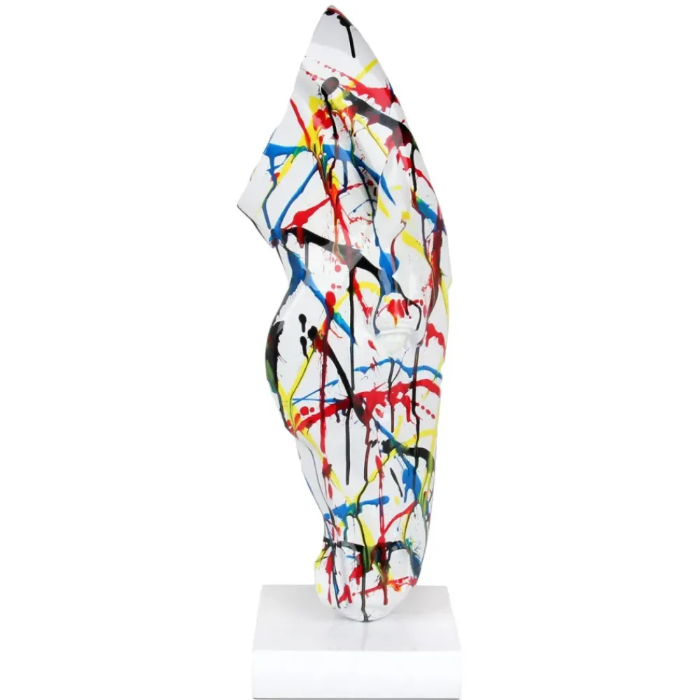 Table Top|Animals^Statues & Sculptures Majestic Horse Head 70cm Multicoloured Resin Sculpture