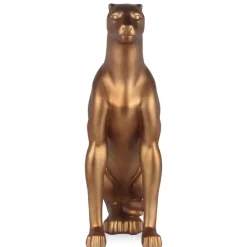 Floor Standing|Animals^Statues & Sculptures Majestic Panther 78cm Bronze Resin Indoor Sculpture