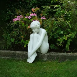 Modern^Statues & Sculptures Melina 55cm Marble Resin Garden Statue