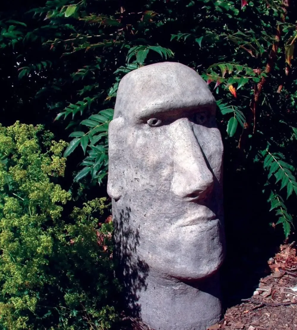 Easter Island Heads^Statues & Sculptures Moai Easter Island Head Stone Garden Ornament