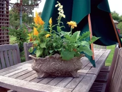 Large|Round^Statues & Sculptures Modena 26 Vase Stone Garden Planter