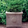 Large|Square^Statues & Sculptures Modena 10 Vase Stone Garden Planter
