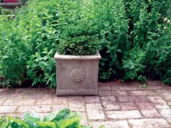 Large|Square^Statues & Sculptures Modena 10 Vase Stone Garden Planter
