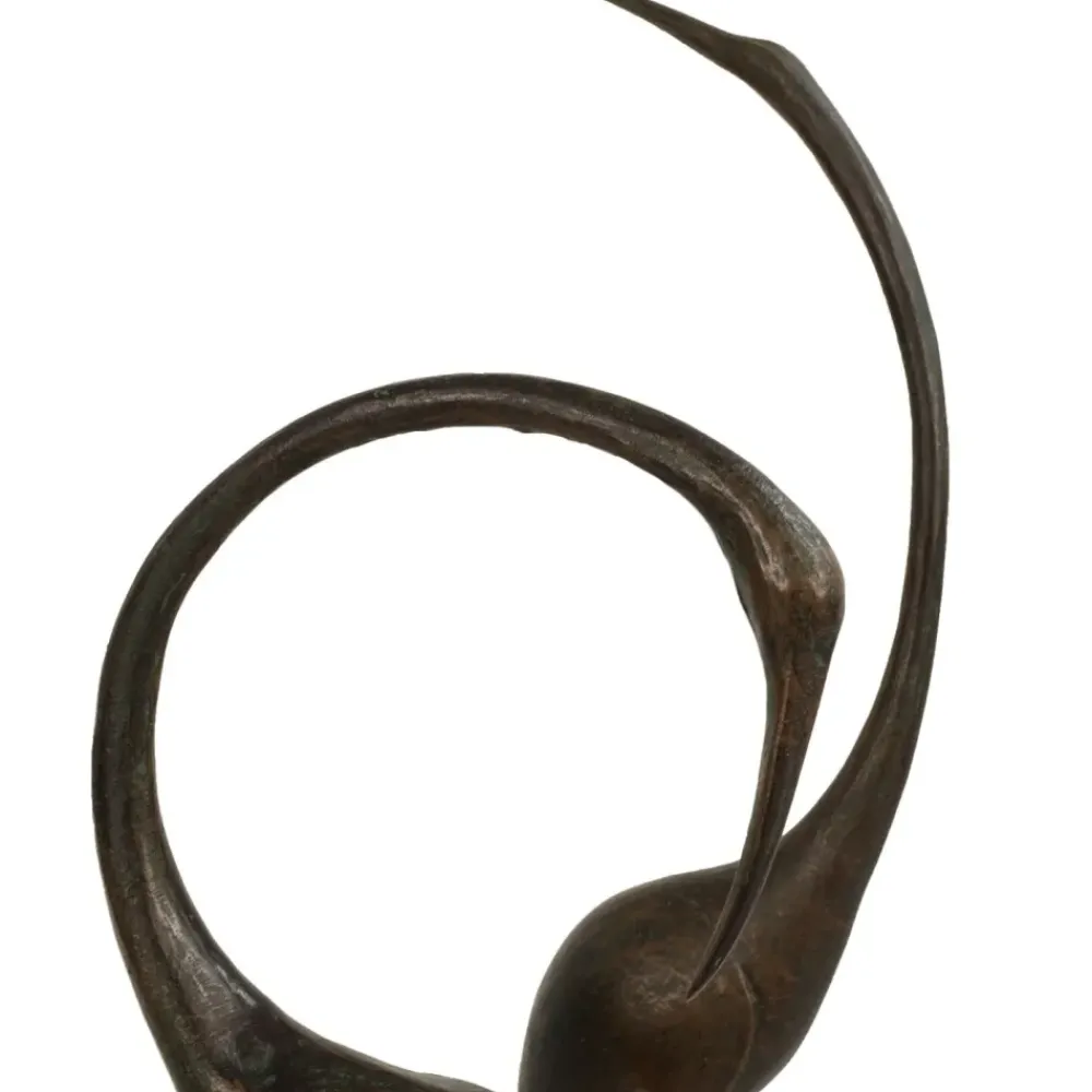 Cranes^Statues & Sculptures Modern Cranes Bronze Metal Garden Ornaments