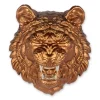 Wall Art|Animals^Statues & Sculptures Mystic Tiger 37cm Bronze Resin Wall Sculpture