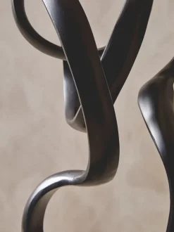 Table Top|Abstract^Statues & Sculptures Mystical Grace 60cm Black Metal Indoor Sculpture