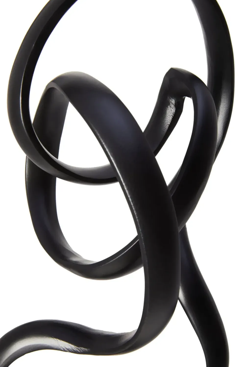 Table Top|Abstract^Statues & Sculptures Mystical Grace 60cm Black Metal Indoor Sculpture