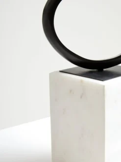 Table Top|Abstract^Statues & Sculptures Mystical Grace 60cm Black Metal Indoor Sculpture