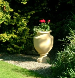 Large|Round^Statues & Sculptures Neaopli Vase Stone Garden Planter