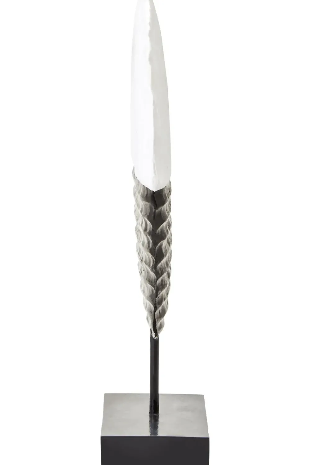 Table Top|Abstract^Statues & Sculptures Night & Day 41cm Black & White Wood Indoor Sculpture