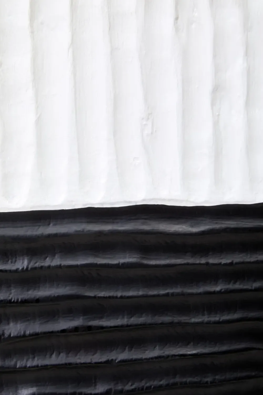 Table Top|Abstract^Statues & Sculptures Night & Day 41cm Black & White Wood Indoor Sculpture