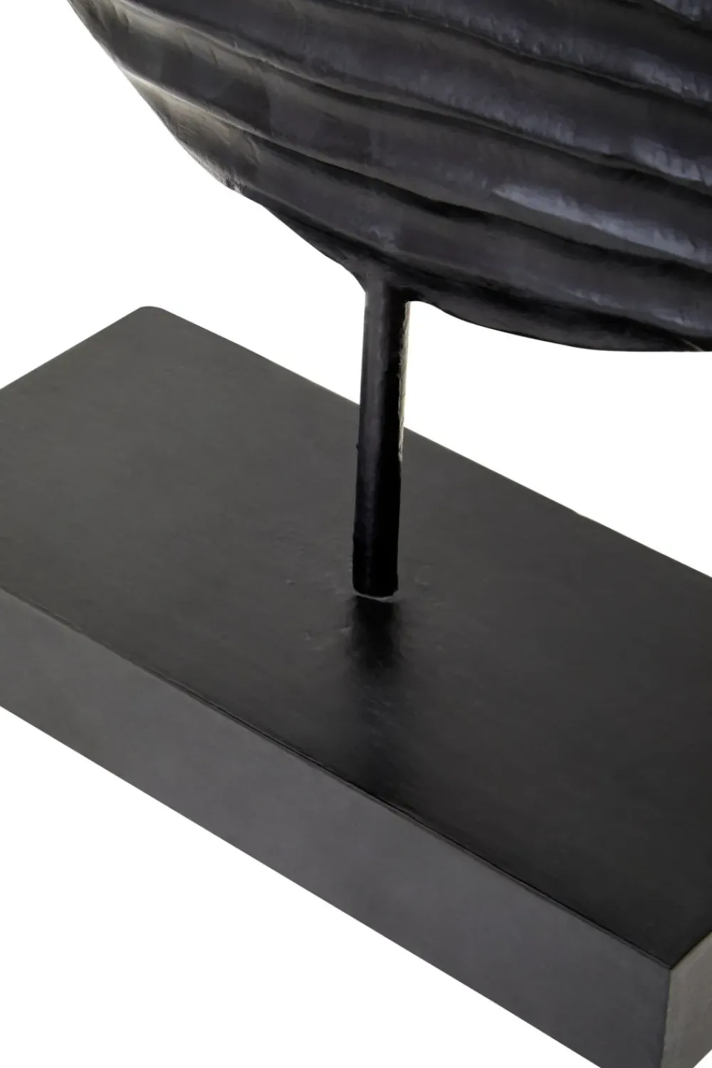 Table Top|Abstract^Statues & Sculptures Night & Day 41cm Black & White Wood Indoor Sculpture