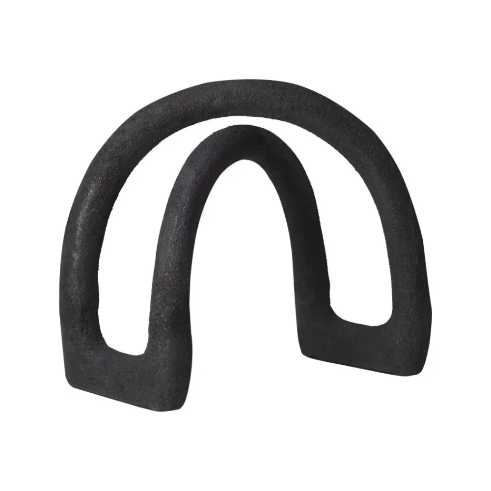 Table Top|Abstract^Statues & Sculptures Nightfall 21cm Black Metal Indoor Sculpture