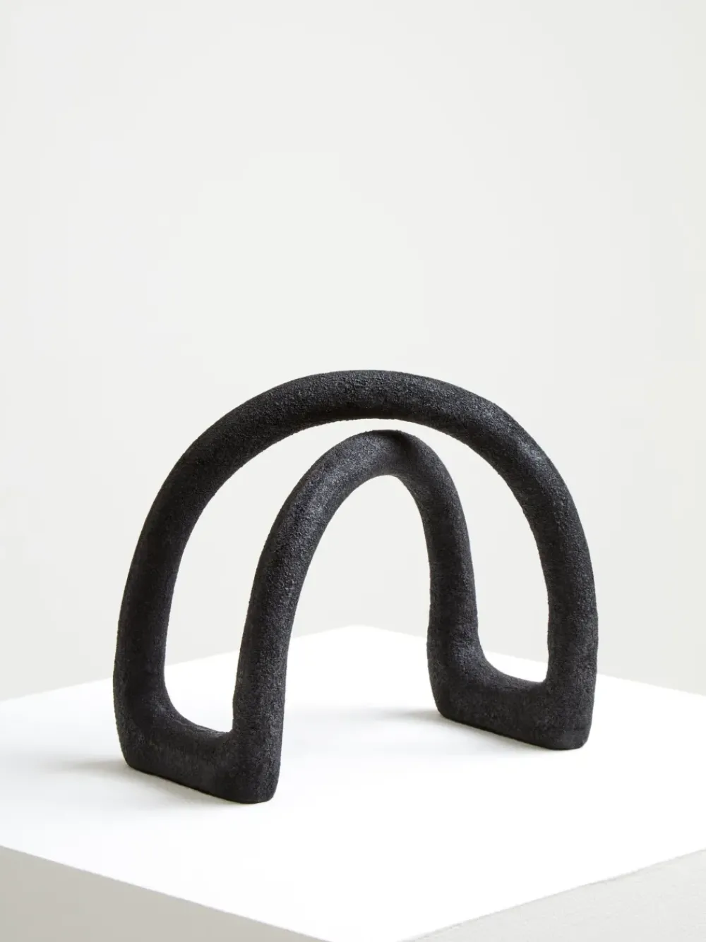 Table Top|Abstract^Statues & Sculptures Nightfall 21cm Black Metal Indoor Sculpture