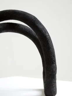 Table Top|Abstract^Statues & Sculptures Nightfall 21cm Black Metal Indoor Sculpture