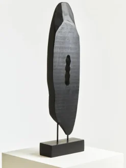 Table Top|Abstract^Statues & Sculptures Obsidian Essence 70cm Black Wood Indoor Sculpture