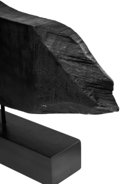 Table Top|Abstract^Statues & Sculptures Obsidian Essence 32cm Black Wood Indoor Sculpture