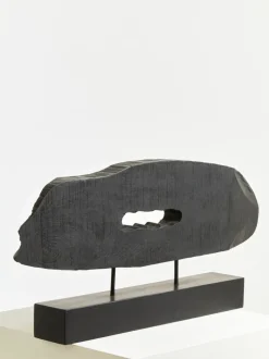 Table Top|Abstract^Statues & Sculptures Obsidian Essence 32cm Black Wood Indoor Sculpture