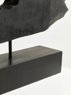 Table Top|Abstract^Statues & Sculptures Obsidian Essence 32cm Black Wood Indoor Sculpture