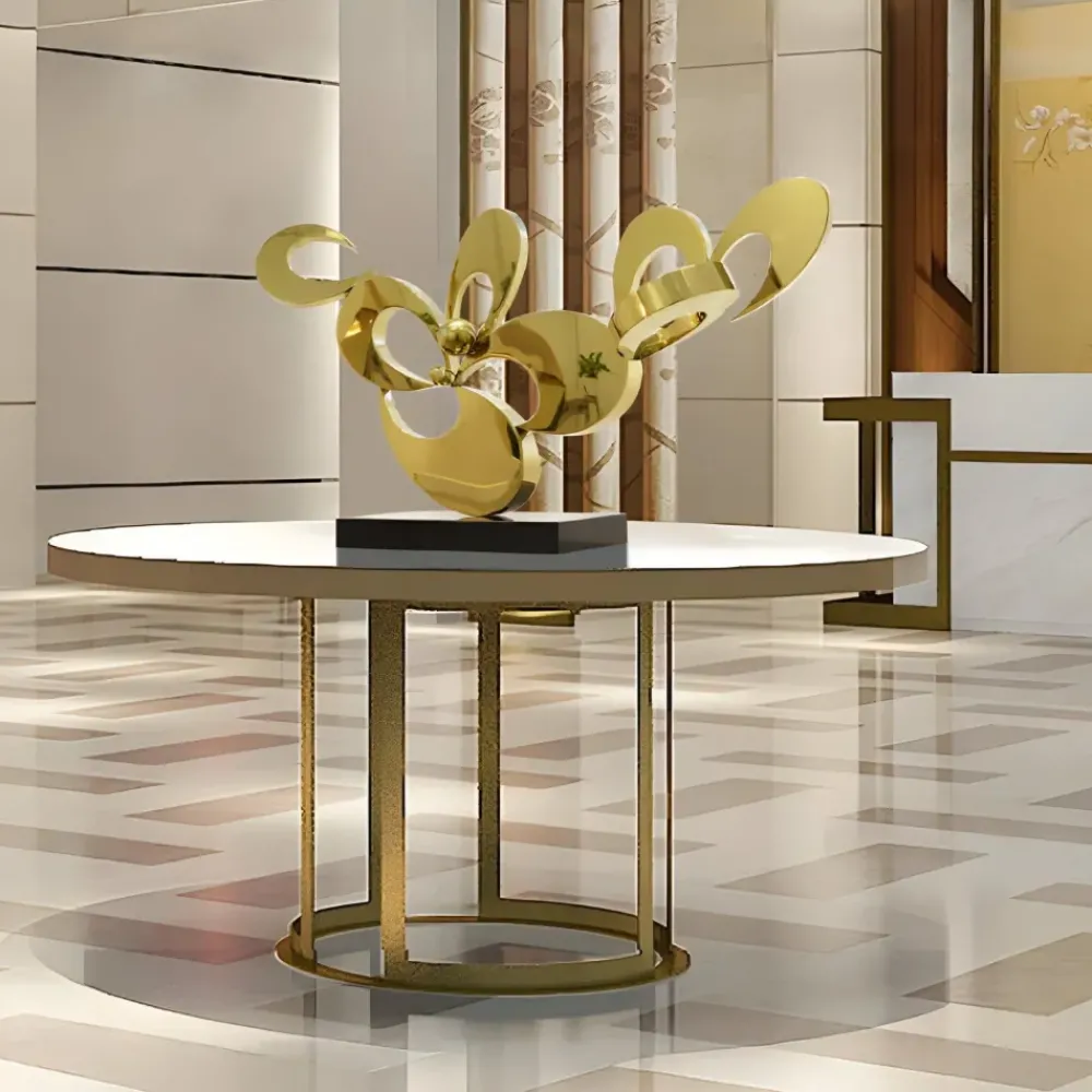 Table Top|Abstract^Statues & Sculptures Opus Bloom 56cm Copper Metal Indoor Sculpture