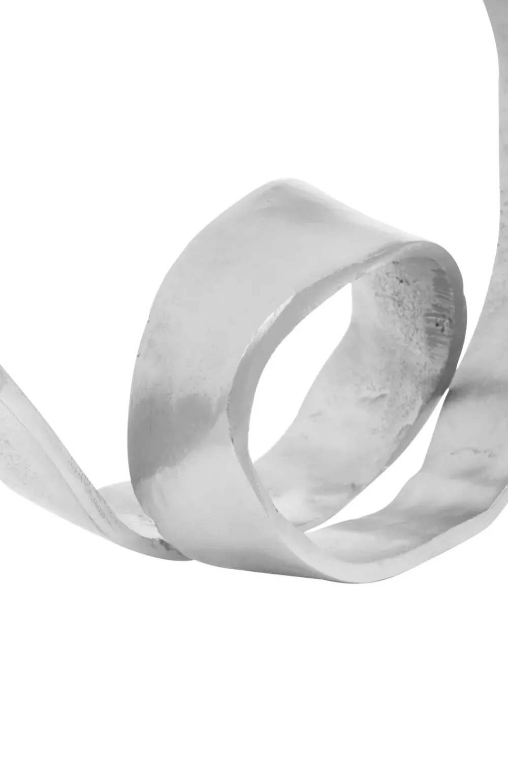 Table Top|Abstract^Statues & Sculptures Orbique 42cm Silver Metal Indoor Sculpture