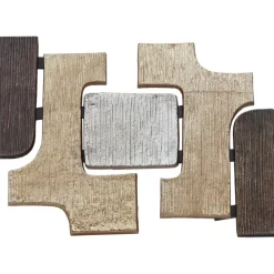 Abstract|Wall Art^Statues & Sculptures Organic Grid 31cm Metal Indoor Sculpture