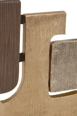 Abstract|Wall Art^Statues & Sculptures Organic Grid 31cm Metal Indoor Sculpture