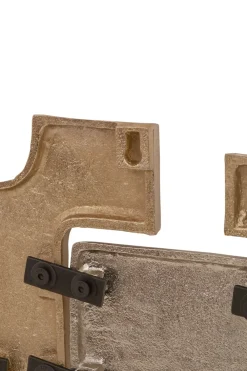 Abstract|Wall Art^Statues & Sculptures Organic Grid 31cm Metal Indoor Sculpture