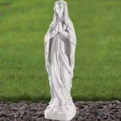 Virgin Mary^Statues & Sculptures Our Lady of Lourdes 58cm Marble Resin Garden Statue