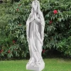 Virgin Mary^Statues & Sculptures Our Lady of Lourdes 106cm Marble Resin Garden Statue