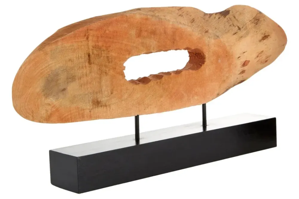 Table Top|Abstract^Statues & Sculptures Oval Essence 32cm Wood Indoor Sculpture