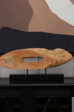Table Top|Abstract^Statues & Sculptures Oval Essence 32cm Wood Indoor Sculpture
