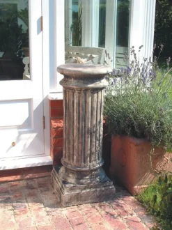 Plinths & Pedestals^Statues & Sculptures Oxford Column Stone Garden Pedestal