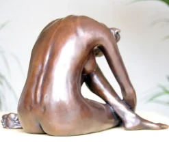 Figurative|Table Top^Statues & Sculptures Pause In The Dance Figurine Bronze Indoor Sculpture