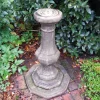 Garden Sundials^Statues & Sculptures Pedestal Brass Stone Garden Sundial