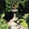 Armillary Sundials^Statues & Sculptures Pedestal Grand Armillary Stone Garden Sundial