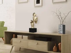 Figurative|Table Top^Statues & Sculptures Phantom Diva 45cm Gold Resin Indoor Sculpture