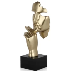 Figurative|Table Top^Statues & Sculptures Phantom Diva 45cm Gold Resin Indoor Sculpture