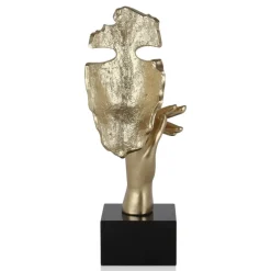 Figurative|Table Top^Statues & Sculptures Phantom Diva 45cm Gold Resin Indoor Sculpture