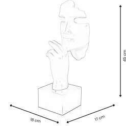 Figurative|Table Top^Statues & Sculptures Phantom Diva 45cm Gold Resin Indoor Sculpture