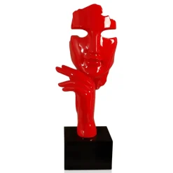 Figurative|Table Top^Statues & Sculptures Phantom Diva 45cm Red Resin Indoor Sculpture