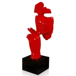Figurative|Table Top^Statues & Sculptures Phantom Diva 45cm Red Resin Indoor Sculpture