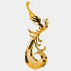 Contemporary|Contemporary^Statues & Sculptures Phoenix Rising 212cm Gold Metal Garden Sculpture