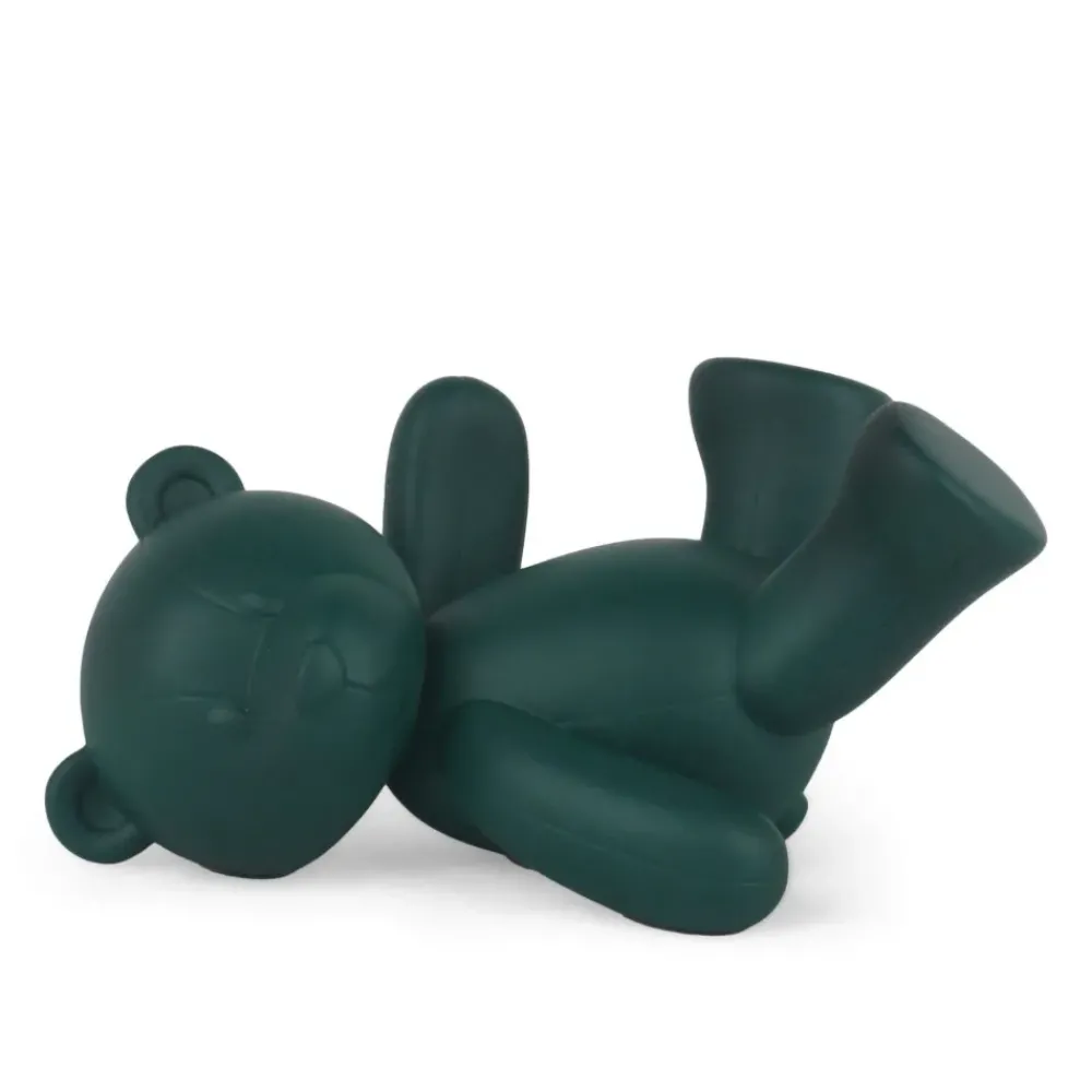 Table Top|Animals^Statues & Sculptures Playful Bear 15cm Green Resin Indoor Sculpture
